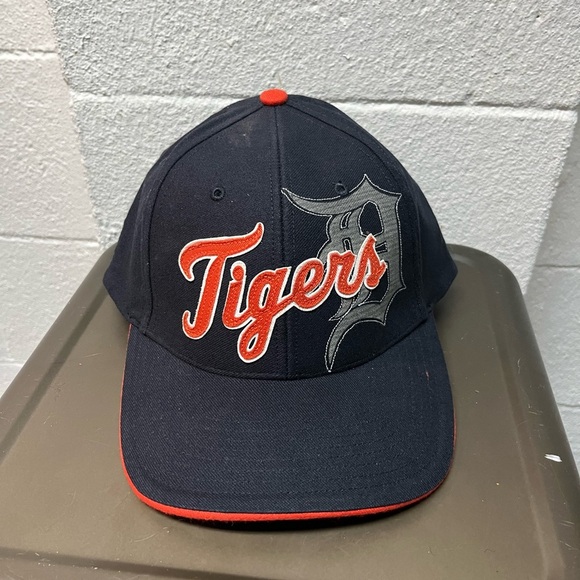 New Era Navy and Orange Detroit Tigers Hat - Picture 1 of 5